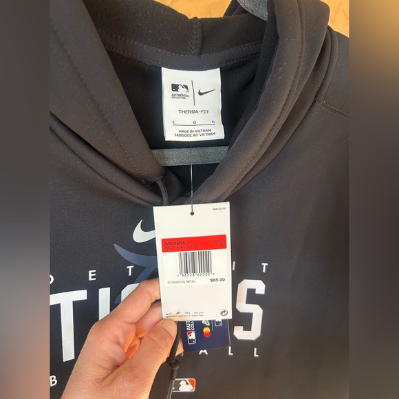 NWT Detroit Tigers Therma-Fit Hoodie Nike MLB - Picture 8 of 11